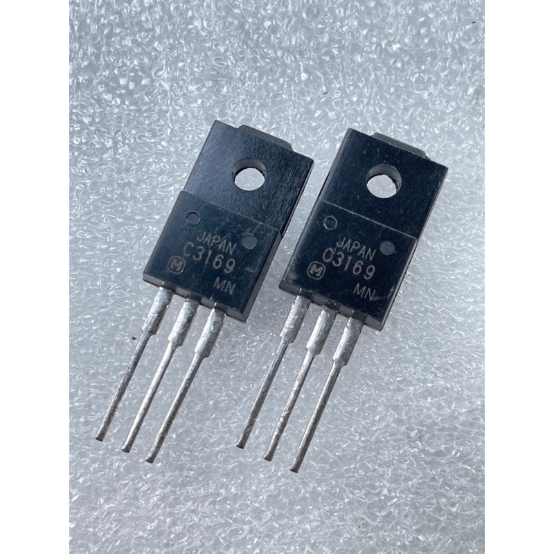 (แพ็ค1ตัว) C3169 2SC3169 NPN Transistor 500V 2A 25W TO-220F c3169 2sc3169 ทรานซิสเตอร์ 3169 3ขา TO22