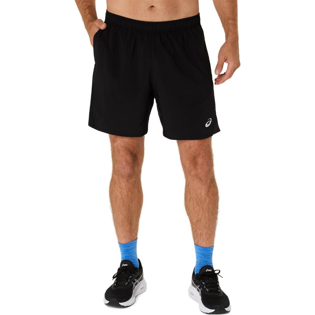ASICS : 2011D230.001 ASICS SILVER 7IN SHORT MEN RUNNING ผู้ชาย กางเกงขาสั้น ของแท้  PERFORMANCE BLACK