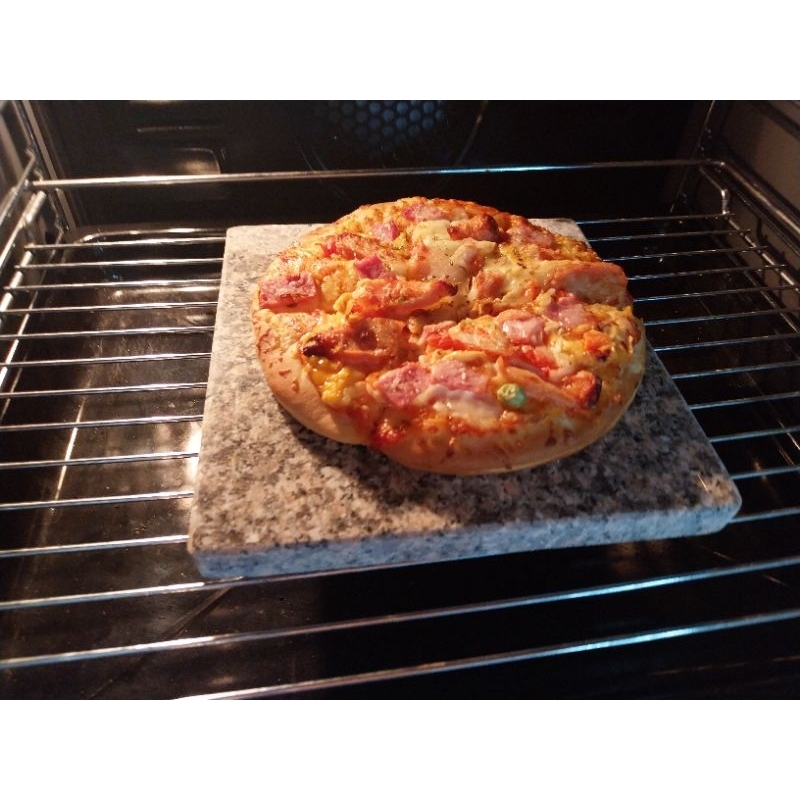 รองเตาอบ รองอบพิซซ่า pizza stone มีหลายขนาด คุ้มค่า คุ้มราคา
