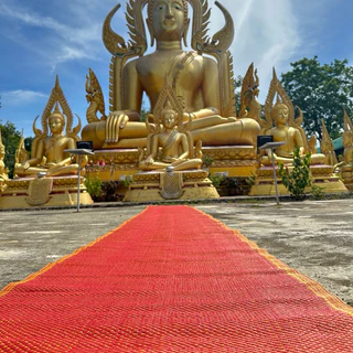 เสื่อวัด(92ซม.X 8,10ม.) มีเก็บเงินปลายทาง