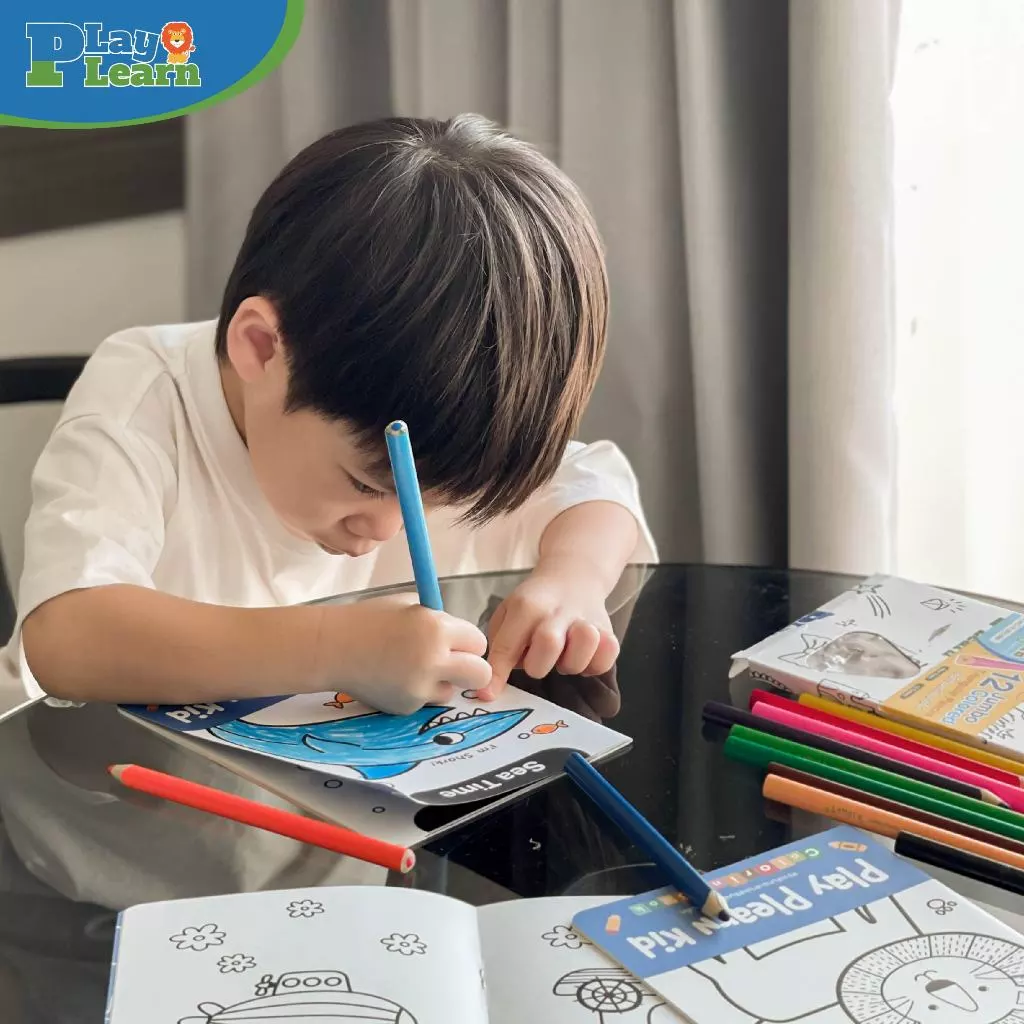 Play Plearn Kid สมุดระบายสี A5 Coloring Book A5 เหมาะสำหรับเด็ก 2 ขวบขึ้นไป thumbnail 7