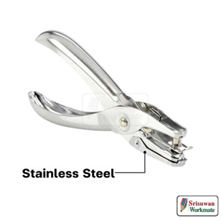 No.1101 เครื่องเจาะรูเดียว ขนาดรู 6mm. Stainless Steel On Pu…