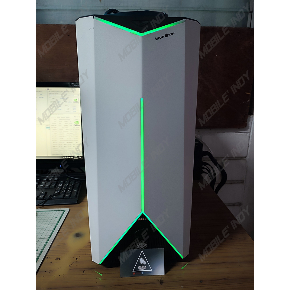 PC ทั้งเคส i3-7100 RAM 16GB VGA NVIDIA P104-100(GTX1070) 8GB