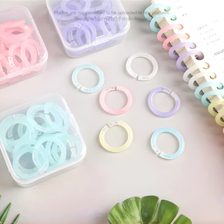 24Hr ห่วงร้อยเอกสาร 1Ring ปรับขนาดได้ 2 ระดับ ห่วงอเนกประสงค์ ห่วงเข้าเล่มพลาสติก Disc-bound notebook rings