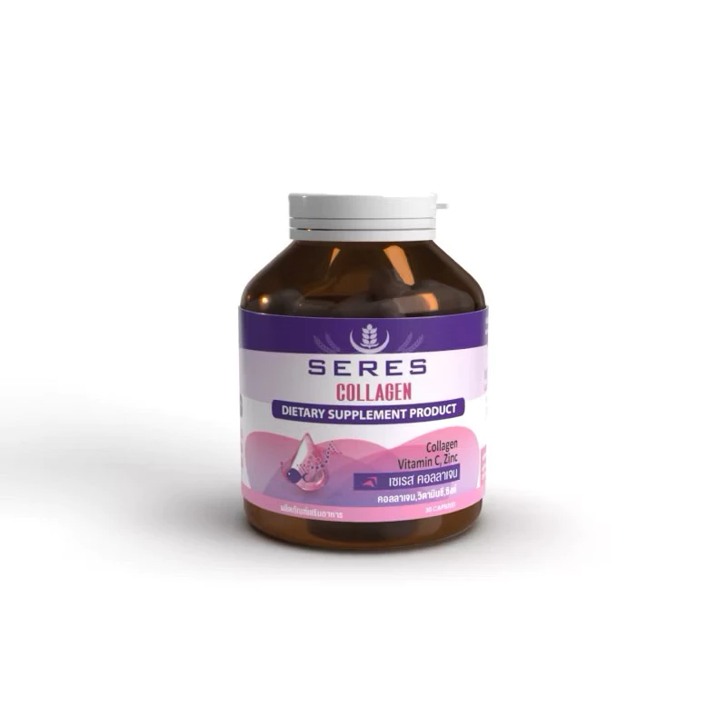 Seres Collagen วิตามินคอลลาเจน ฟื้นฟูผิว 30 แคปซูล