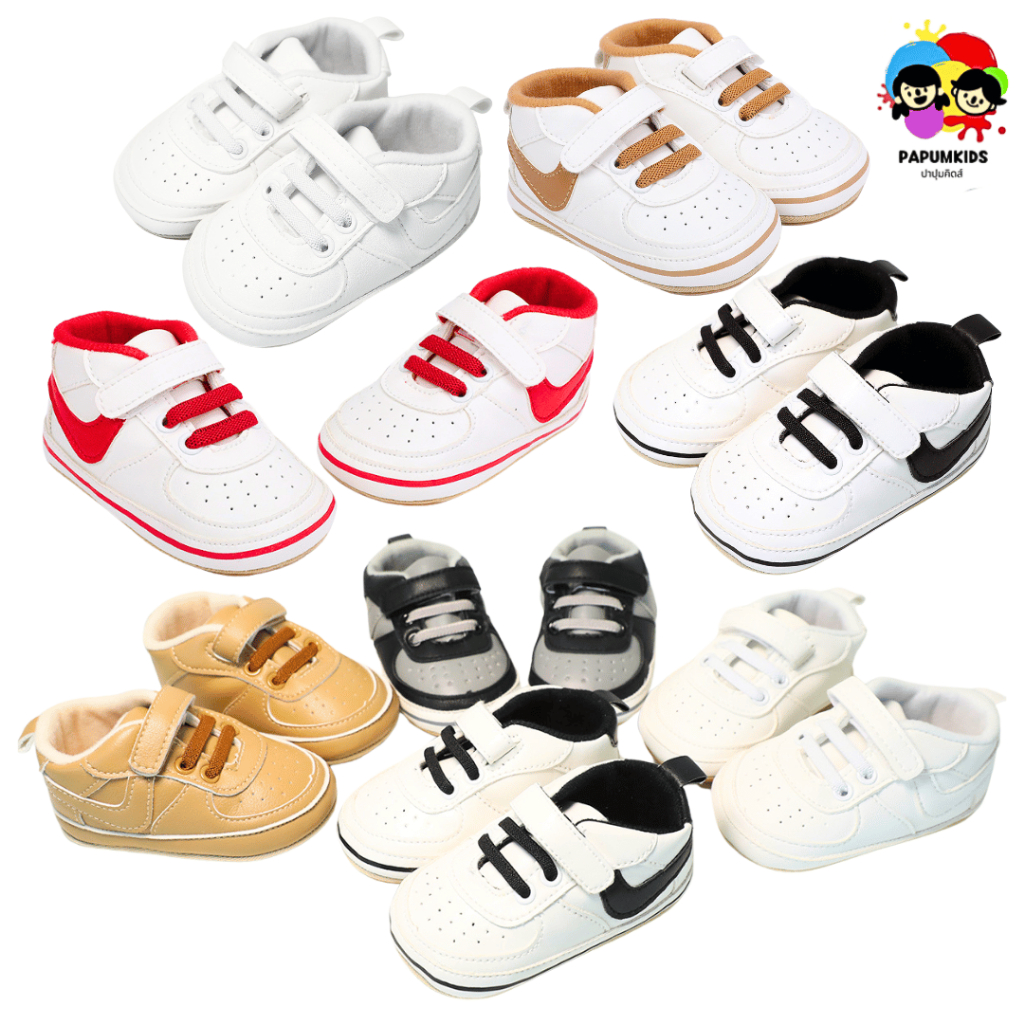 รองเท้าเด็ก รองเท้าผ้าใบ เด็กหัดเดิน/เด็กอ่อน/แรกเกิด สุดเท่