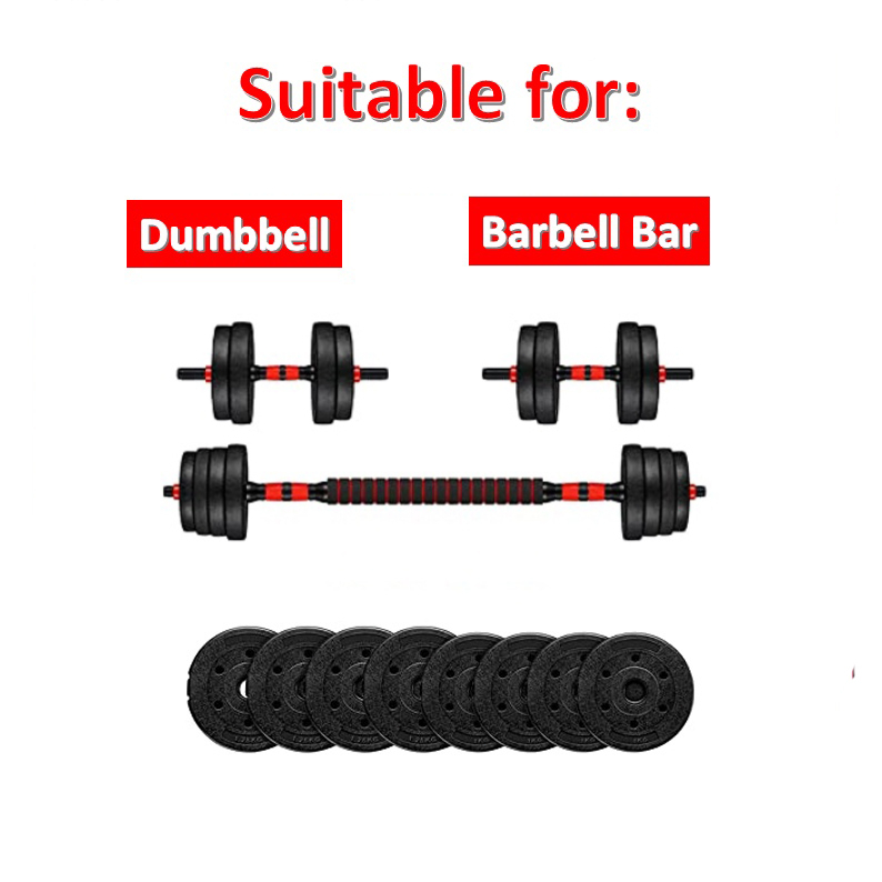 【MKMK+COD】ด้ามจับดัมเบลล์และที่จับบาร์เบลล์พร้อมน็อตและพื้นที่เสริมดัมเบลล์ 1-2.5 กิโลกรัม Weigths Plate - รูปที่ 7