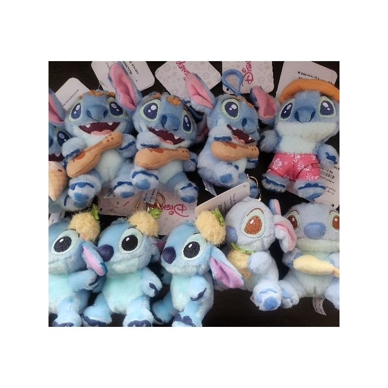 🔥🔥[พร้อมส่ง!]ตุ๊กตาพวงกุญแจstitchสินค้าลิขสิทธิ์แท้disney100%