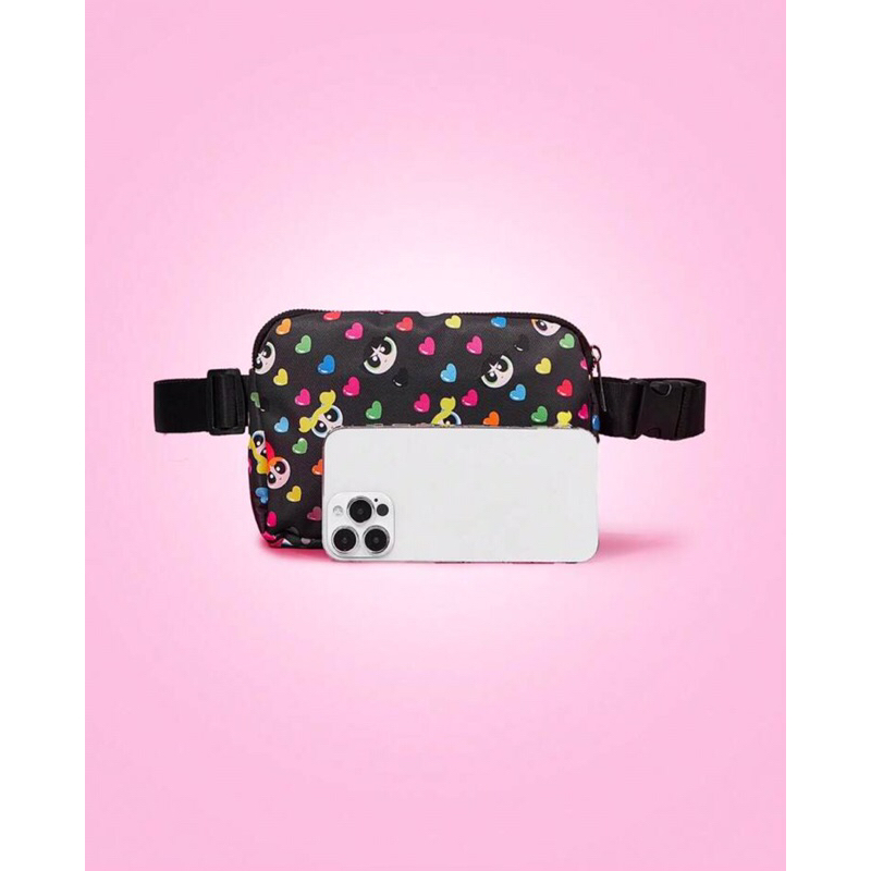 [พร้อมส่ง🇹🇭] กระเป๋าคาดอก/คาดเอว THE POWERPUFF GIRLS Women's Waist Bag Chest Bag With Adjustable Shoulder Straps แท้💯
