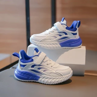 พร้อมส่งในไทย รองเท้าผ้าใบเด็ก ลำลองใส่เที่ยวหรือออกกำ ลังกาย สำหรับเด็กชายและเด็กหญิง รุ่น H 1
