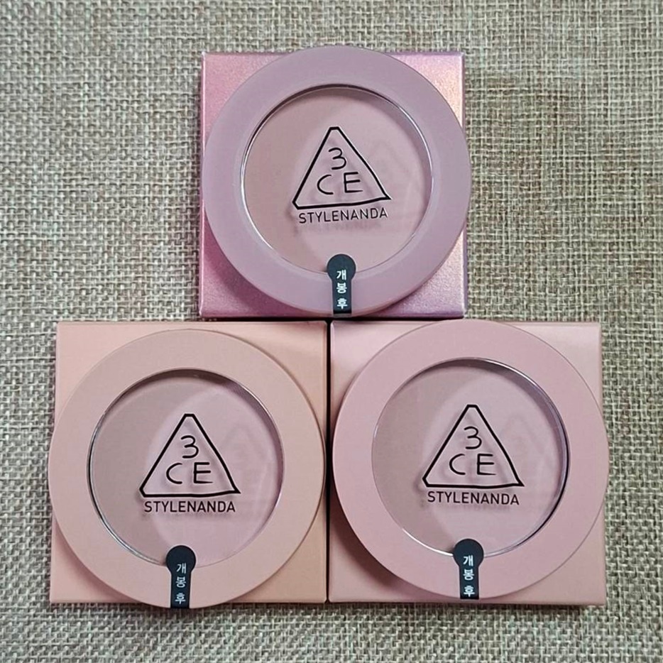แท้ ป้ายไทยค่ะ 3CE Face Blush 5.5g สี City Mauve/ Mono Pink/ Nude peach