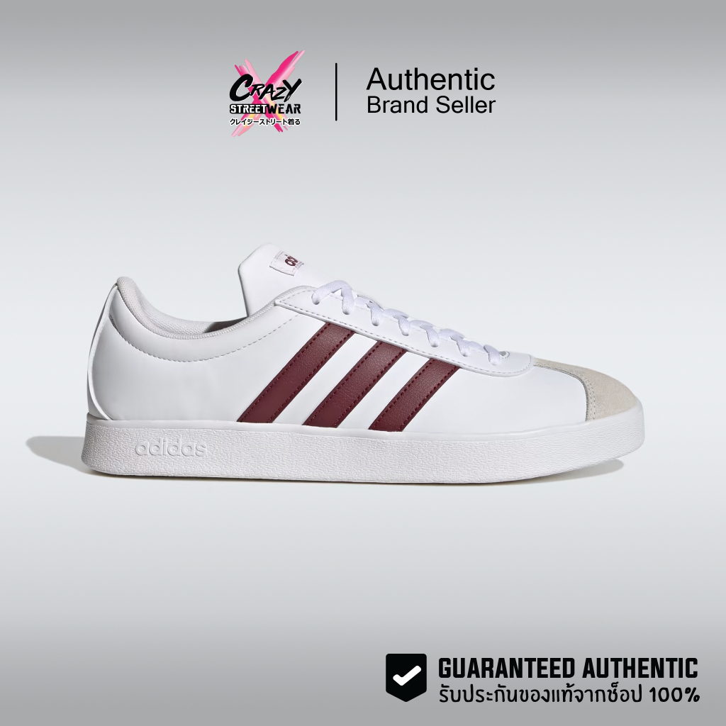 Adidas VL Court Base ของแท้ 100% ( ID3713 ) ลิขสิทธิ์แท้ Adidas รองเท้าผู้ชาย รองเท้า Shoes