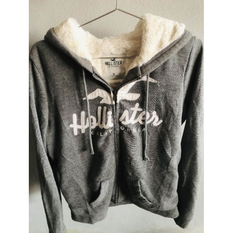 เสื้อกันหนาว Hollister สีเทา