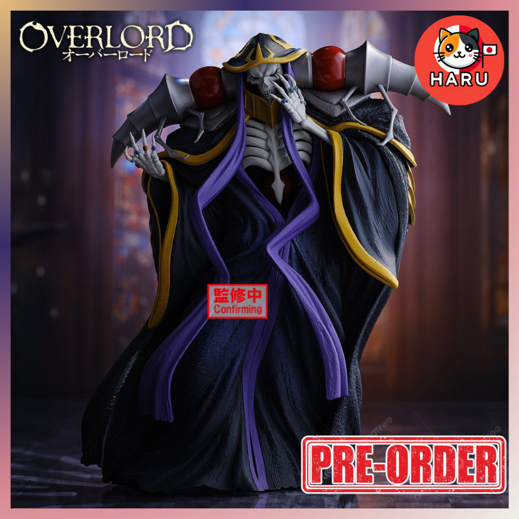 [Pre-Order] Ainz Ooal Gown -  Overlord IV ไอนซ์ อูล โกว์น ฟิกเกอร์ โอเวอร์ลอร์ด Banpresto Figure