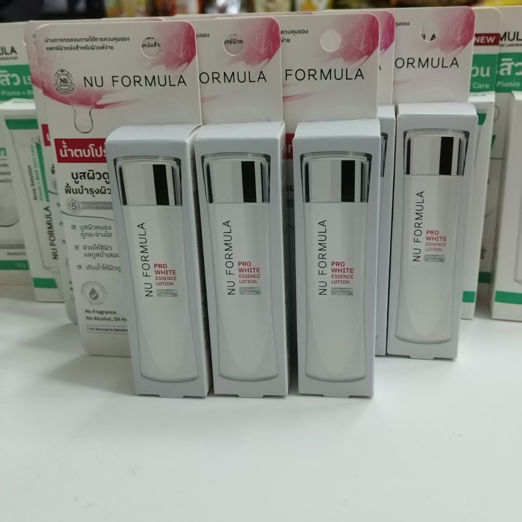 นู ฟอร์มูล่า น้ำตบ โปร ไวท์  Nu Formula Pro White Essence Lotion 30ml.
