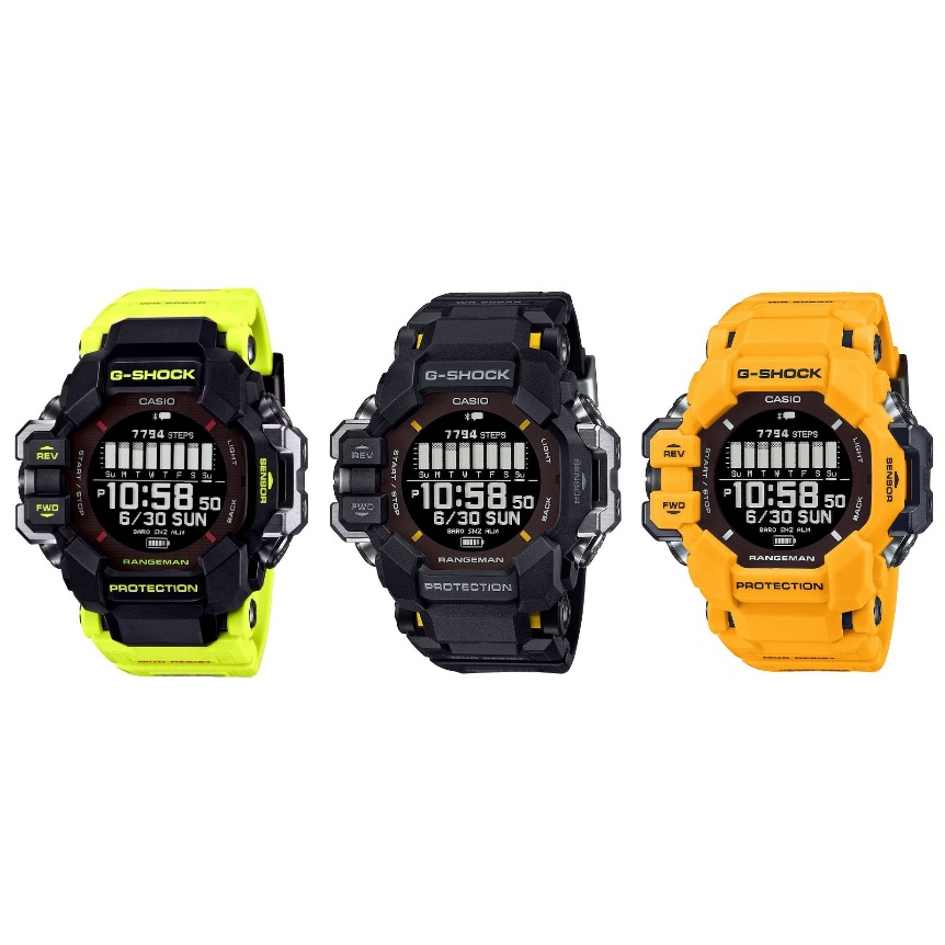 G-SHOCK MASTER OF G - LAND RANGEMAN GPR-H1000-1A,GPR-H1000-1,GPR-H1000-9A,GPR-H1000-9,GPR-H1000RY-1A