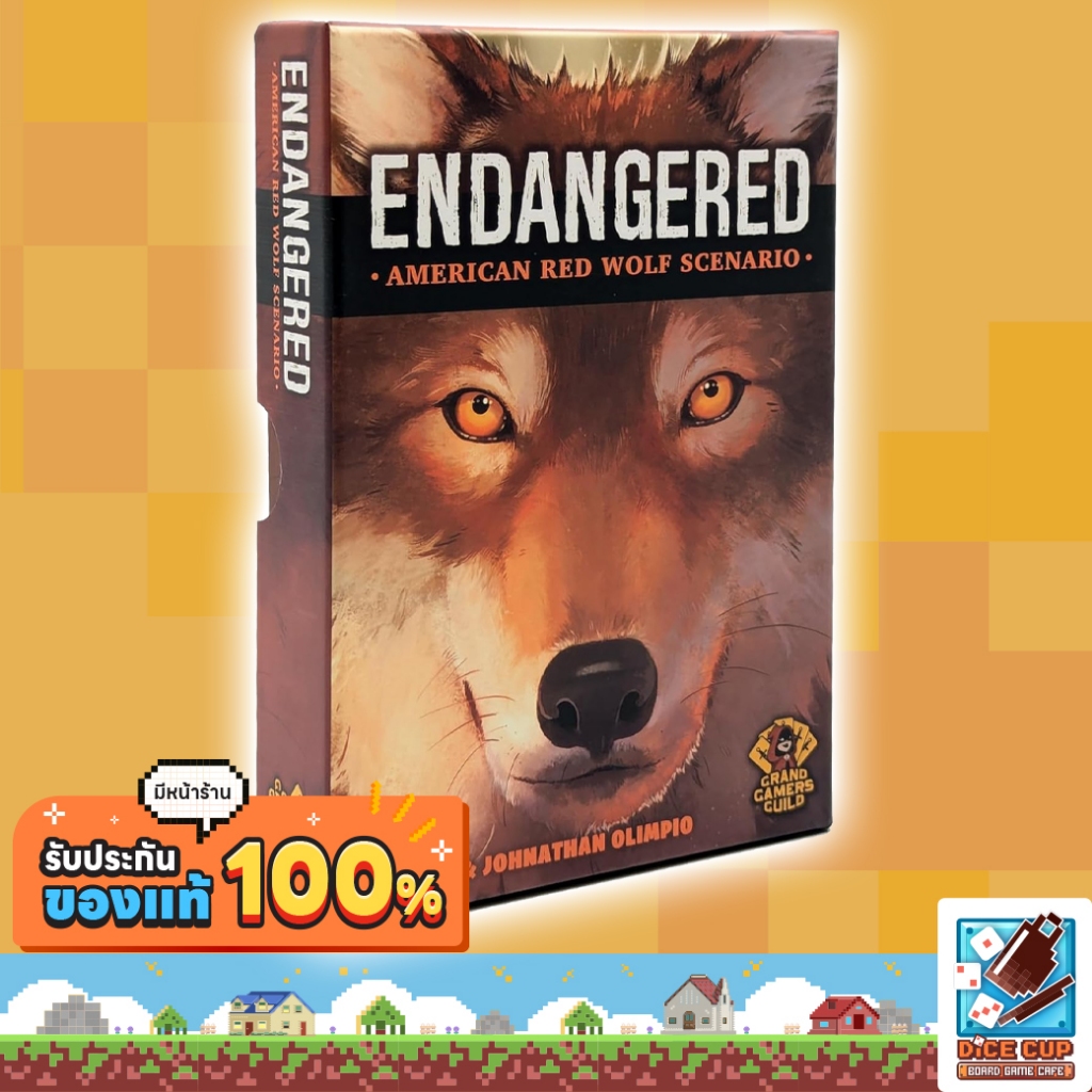 [ของแท้] Endangered American Red Wolf Scenario Board Game
