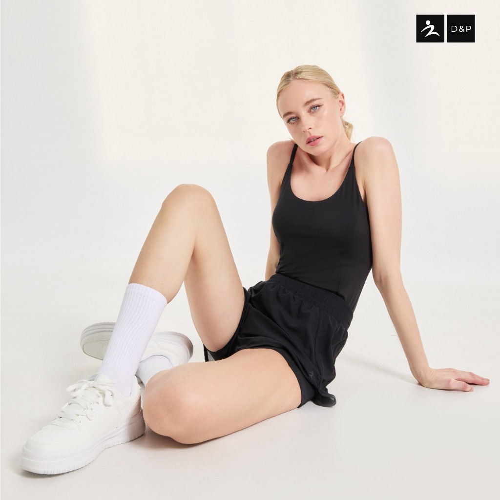 D&P Sport Tank | LolliPOP | D-7738 เสื้อกล้าม สายเดี่ยว มีฟองน้ำ ถอดซักได้