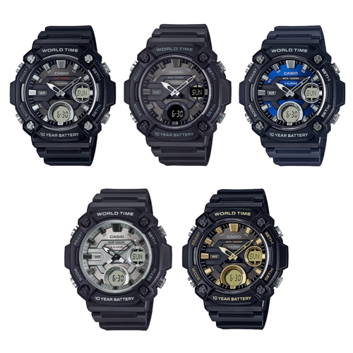 สายนาฬิกาใช้ได้กับ Casio และ Sport Watch สายดำด้าน ใช้กับรุ่น AQ-S810W,AEQ-100W,AEQ-110W,AEQ-120W,AE-1500WH,DW-291H