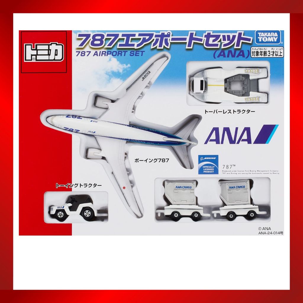 TAKARA TOMY "Tomica Gift 787 Airport Set ANA" Mini Car