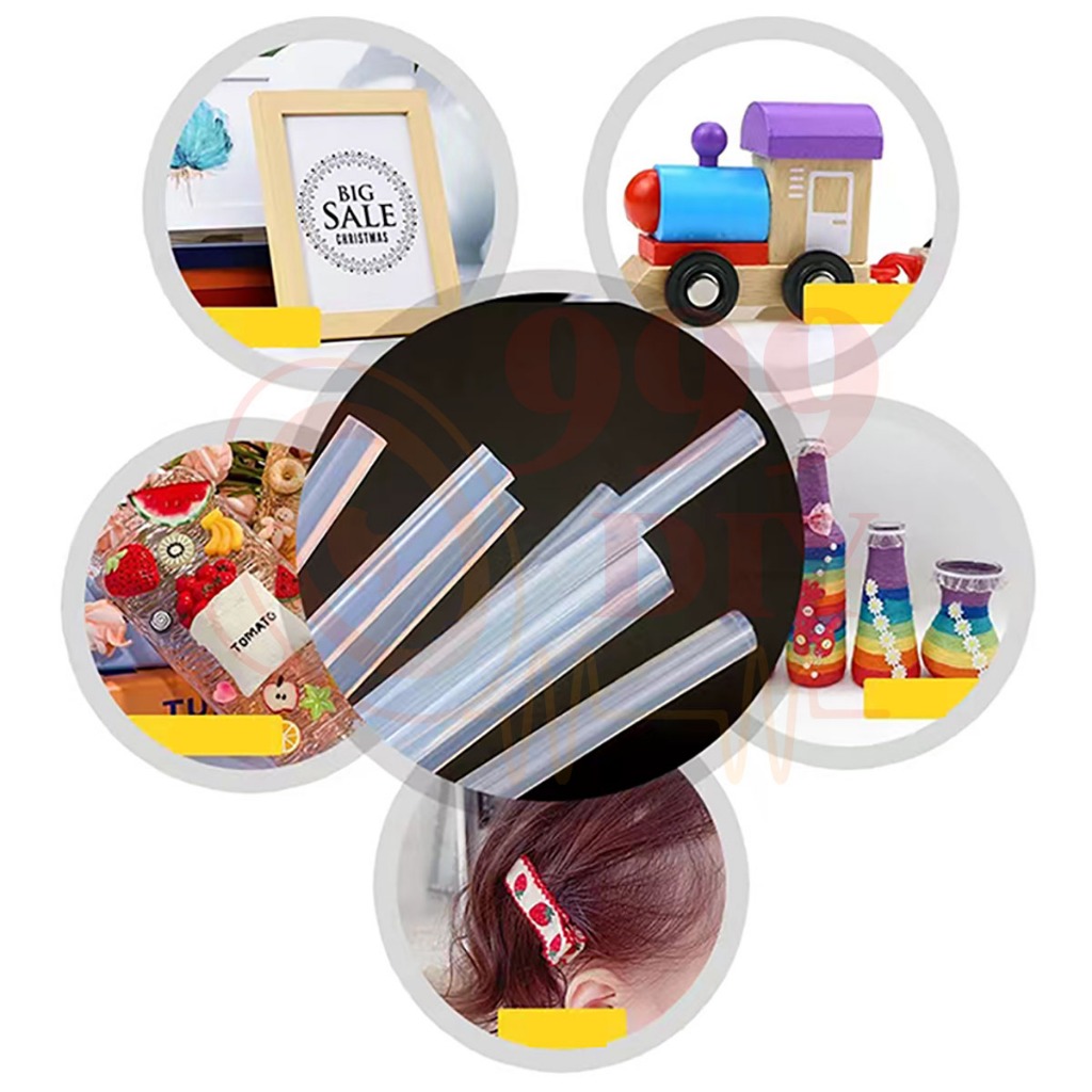 999DIY 1แท่ง กาวแท่งความหนาแน่นสูง 11mm กาวร้อน กาวแท่งใส แห้งเร็ว ทนทาน จำเป็นสำหรับงาน DIY สำนักงาน บ้าน - รูปที่ 5