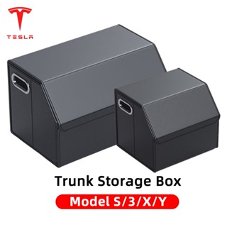 🚚จัดส่งจากไทย🚚กล่องเก็บของในรถ ขนาดใหญ่ 1 ชิ้น สำหรับ Tesla …