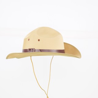 หมวกปีกลูกเสือ พร้อมเข็มปักหมวกและดอกจันทร์สีต่างๆ งานมาตรฐา…