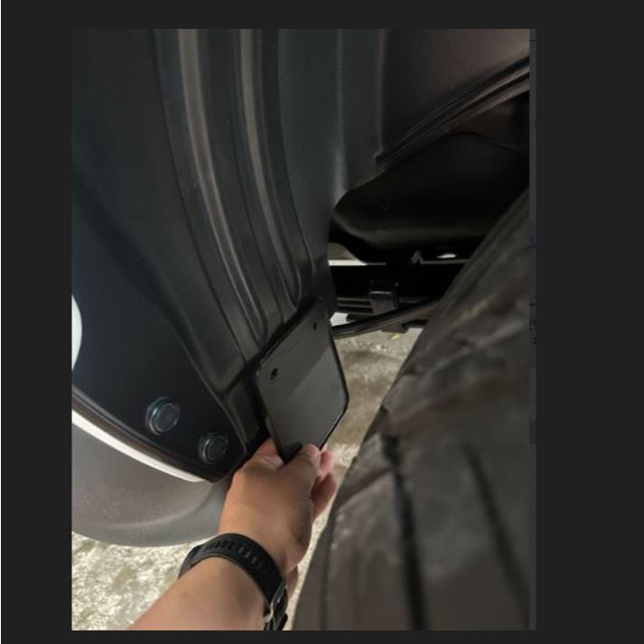 (ของแท้ ราคาต่อ 1 ชิ้น) 61783-0K160 แป้น คิ้วซุ้มล้อ หลัง โตโยต้า รีโว่ Toyota REVO 2022-2025 เบิกให