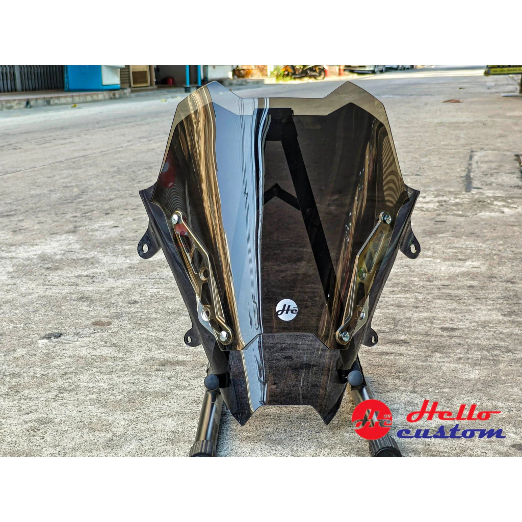 ชิวทรงซิ่ง PCX160 2025  บังไมล์ ชิวหน้าแต่ง พร้อมขา CNC PCX 160 2025 thumbnail 7