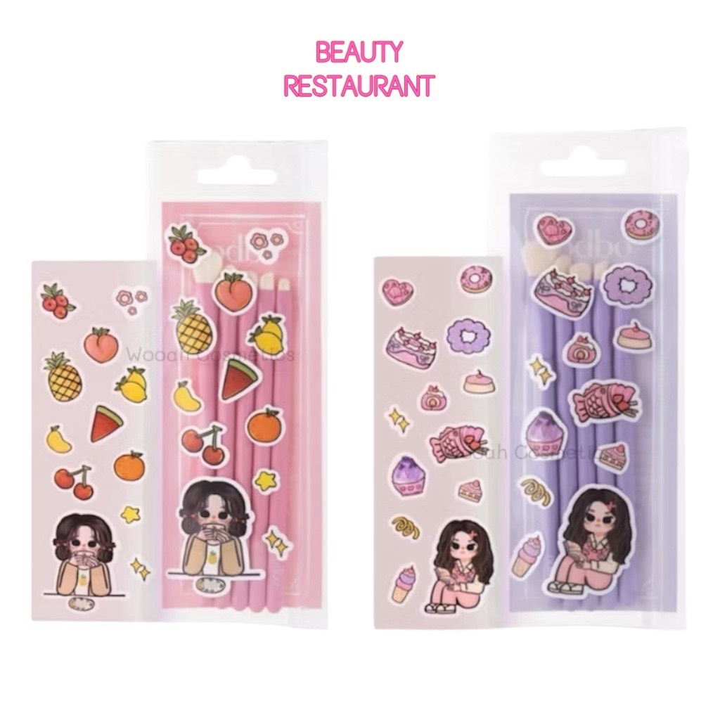 OD8061 เซ็ตแปรงแต่งตา โอดีบีโอ ODBO Special Brush Set