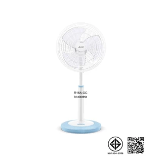 MITSUBISHI พัดลมสไลด์ พัดลมตั้งพื้นกึ่งตั้งโต๊ะ 16 นิ้ว R16A-GC R16A-GB