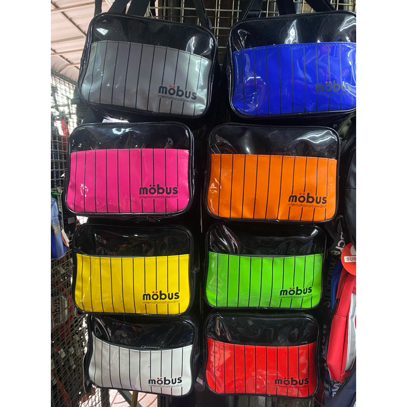 กระเป๋าสะพายข้าง Mobus (มีหลายสี) กระเป๋าสะพายไหล่ กันน้ำได้