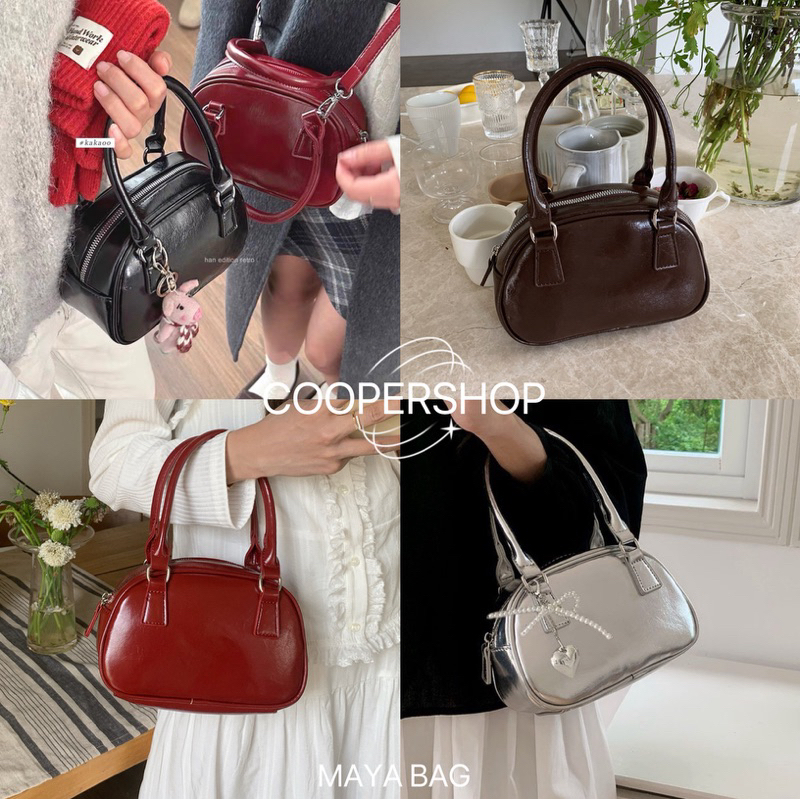 Coopershop |  Maya Bag #พร้อมส่ง กระเป๋าสะพายข้าง  🧸🎄