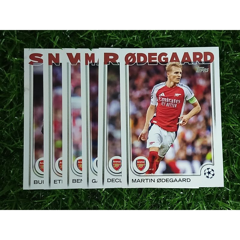 รวม Base การ์ด Topps Arsenal Fc 2025 Football Card Champions League
