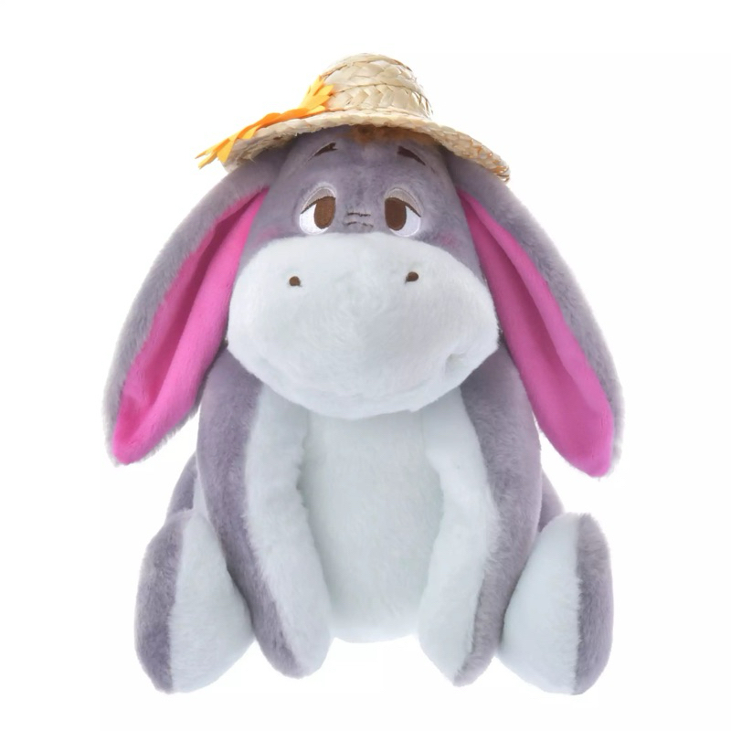 พร้อมส่ง ตุ๊กตา Eeyore อียอร์ สวมหมวกฟางดอกทานตะวัน
