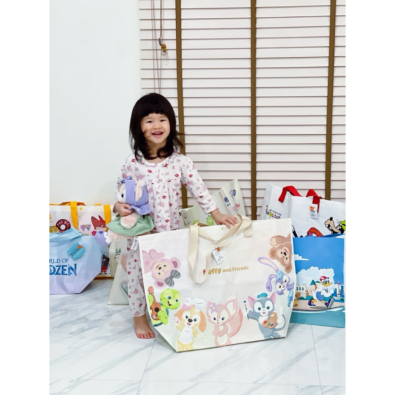 ของแท้💯 กระเป๋า ถุงกระสอบ disneyland hongkong/shanghai - รูปที่ 4