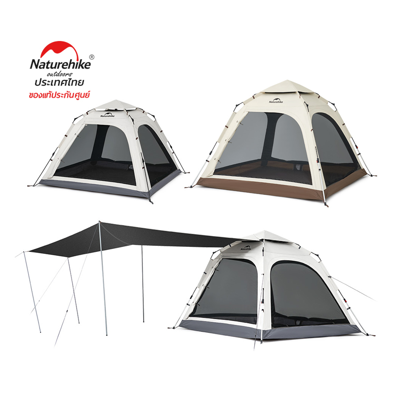 Naturehike Ango Waterproof 3-4 Person Instant Camping Automatic Tent
