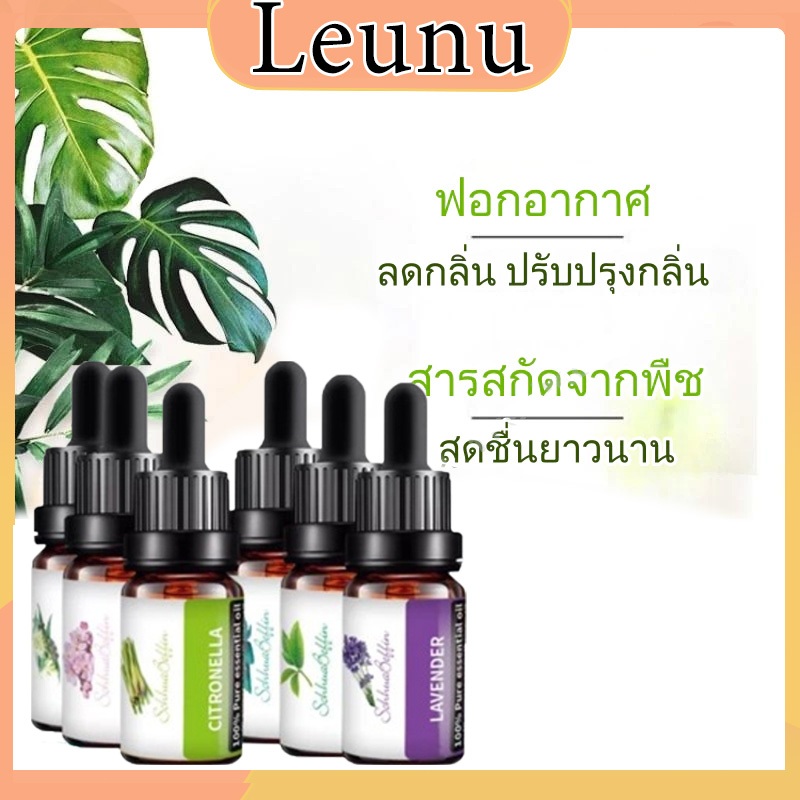 น้ำมันหอมระเหย น้ําหอมห้อง น้ําหอม เตาอโรม่า ก้านน้ําหอม  10มิลลิลิตร น้ำมันสกัด น้ำหอมเครื่องพ่นไอน้ำ