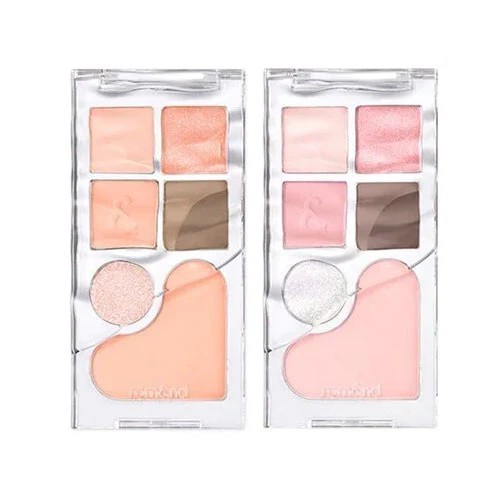 ROM&ND Bare Layers Palette 14g ROMND พาเลตสีผลไม้ แต่งตาและแก้ม เนื้อสีชัด สดใส