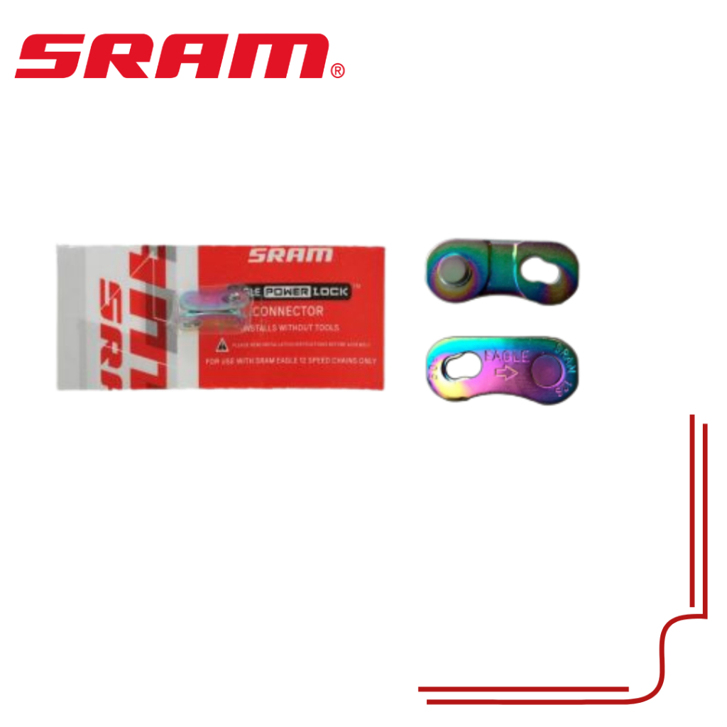 โซ่จักรยาน SRAM EAGLE POWERLOCK CHAIN LINK (RAINBOW) (12 SPEED) (1)