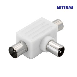 ปลั๊ก 75 โอห์ม ออก แจ๊ค 75 โอห์ม 2 ทาง ** ตัว T **