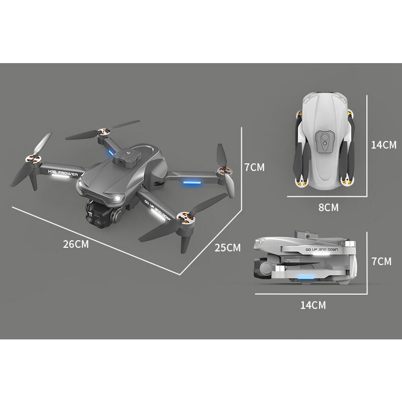 โดรน โดรมบังคับ 8K กล้องคู่ 25 นาทีเวลาบิน WiFi Drone Brushless หลีกเลี่ยงอุปสรรค เครื่องบิน ออปติคัลโฟลว์โฮเวอร์