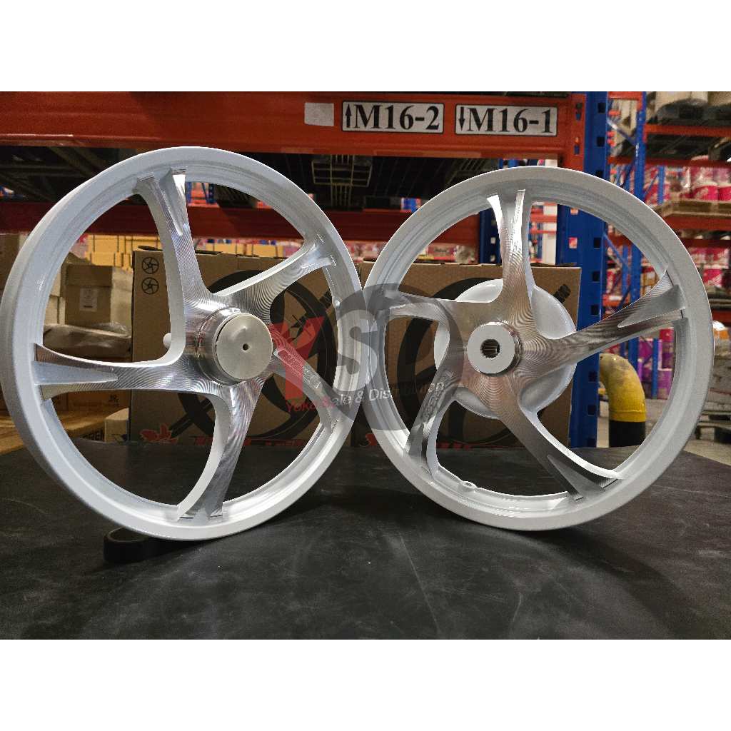 ล้อแม็ก Bushido SD05 แท้ (YAMAHA Fino,Mio) + พร้อมลูกปีน - รูปที่ 4