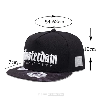 หมวกเบสบอล สไตล์ฮิปฮอป ปักลายตัวอักษร แฟชั่น กีฬา snapback cap สําหรับผู้หญิง และผู้ชาย สามารถปรับได้