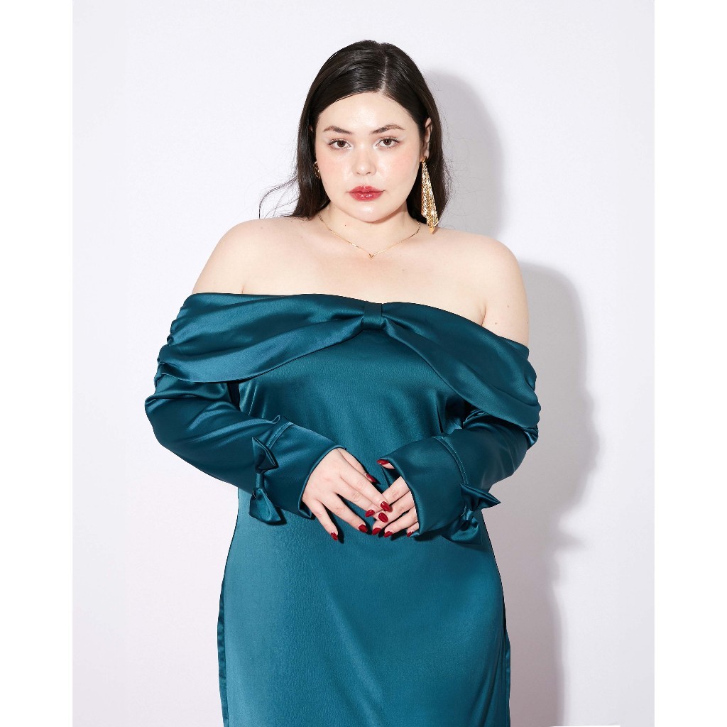 Elegant off Shoulder Midi Dress #FMSPECI016
