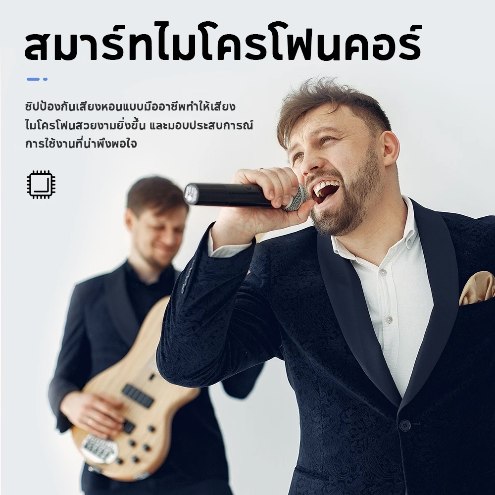GIC-58ME ไมโครโฟนไร้สาย ไมโครโฟนไร้สายระดับมืออาชีพ Uhf คาราโอเกะมืออาชีพสําหรับ Videoke