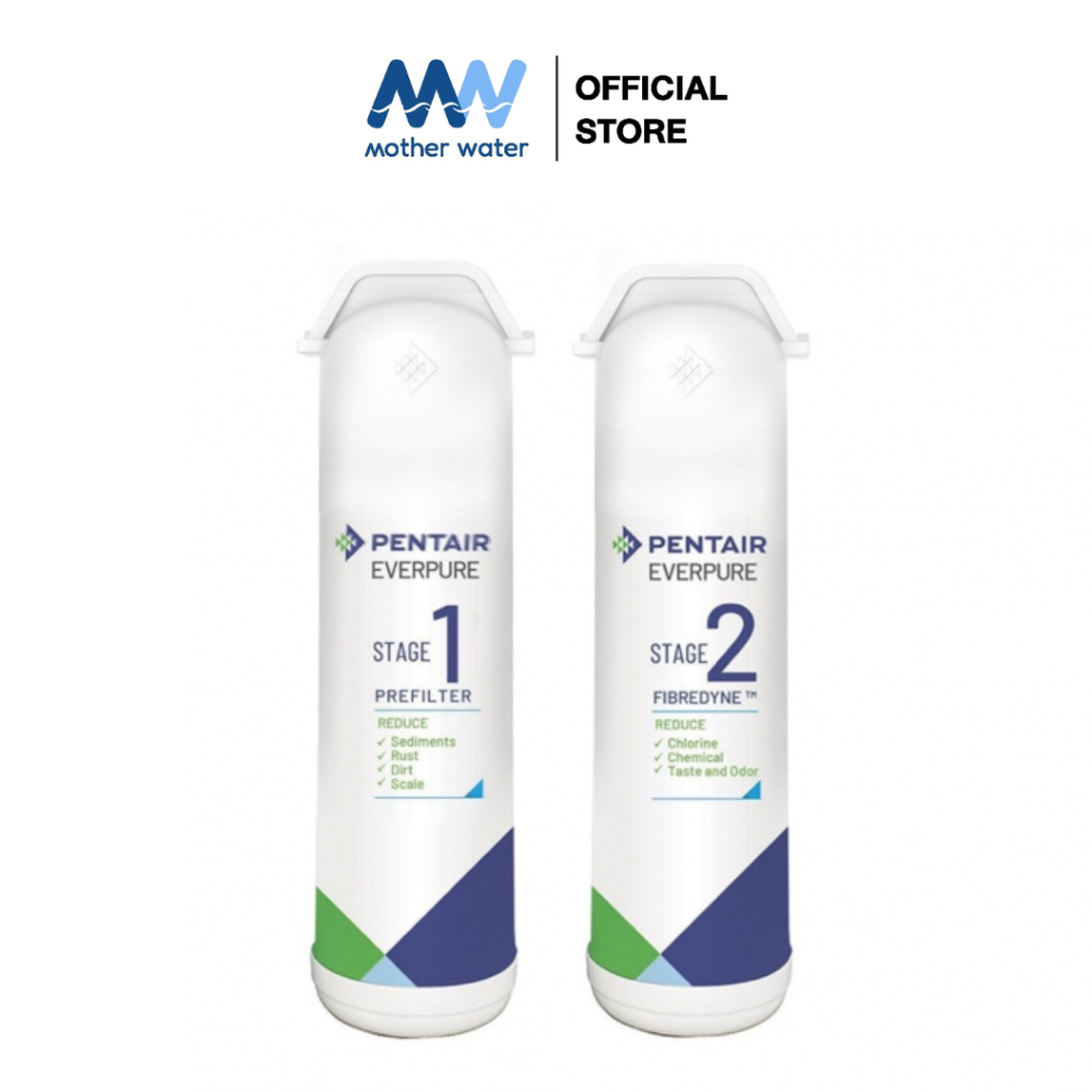 Mother Water ไส้กรองน้ำดื่ม PENTAIR กระบอกที่ 1-2 รุ่น PP REPLACEMENT และ FIBERDYNE (สำหรับเครื่องกรองน้ำรุ่น F-2100)