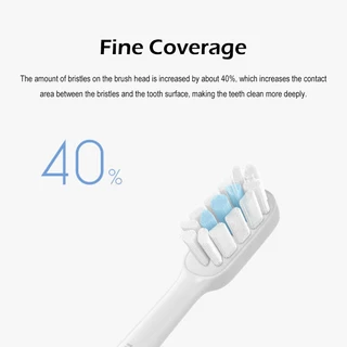 Xiaomi แปรงสีฟันไฟฟ้าT300 Electric Toothbrush IPX7กันน้ำ Type-C แบบชาร์จ สำหรับผู้ใหญ่ ปรับได้