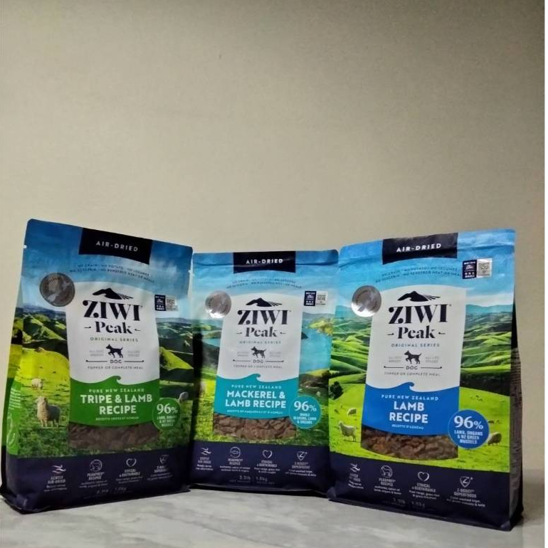 ZIWI PEAK Dog Air Dried อาหารสุนัขแบบเม็ดขนาด 1 กิโลกรัม ไร้ธัญญาพืช ปริมาณเนื้อ 96%