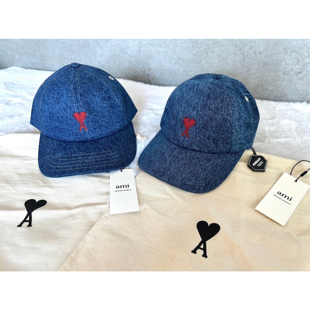 หมวก AMI Paris cap Ami De Coeur Embroidery